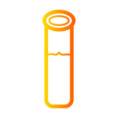 blood analysis gradient icon
