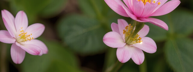 Fototapeta premium Close-Up View of a Flower in Full Bloom with Delicate Petals and Natural Light