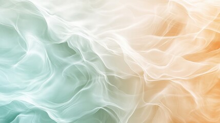 Obraz premium Soft Pastel Smoke Background with Copyspace