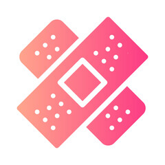 band aid gradient icon
