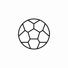Obraz premium soccer ball icon sign vector
