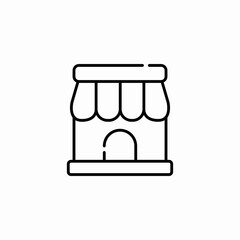 store shop icon sign vector