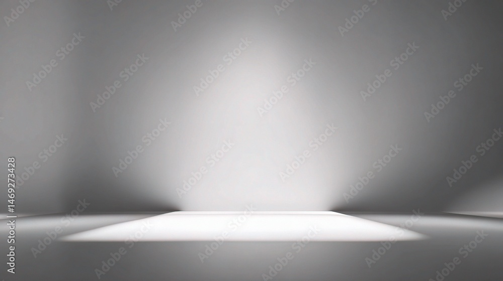 Poster simple gray to white background gradient for presentation use