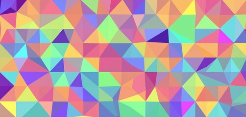 Fototapeta premium Abstract geometric mosaic pixel background Flat style vector pattern for textile, wrap, ready-to-use, simple