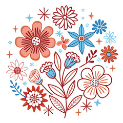 backgrounds, horizontal, no people, photography, springtime, color image, germany, tulip, beauty in nature, flower, flower arrangement, leaf, nature, red, web banner, green color, pink color, border -