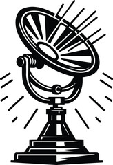 Signal mirror device