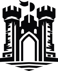 Stylized Fortress Entrance