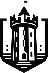 Heraldic Tower Silhouette