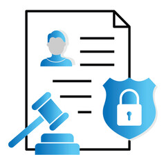 Obraz premium Cyber Compliance Vector Icon Representing Secure Standards And Regulatory Data Protection