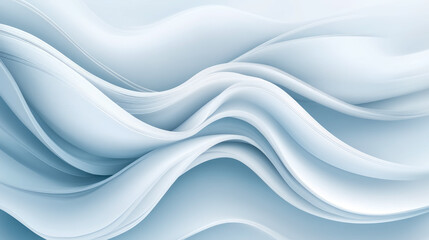 Flowing Abstract Waveform: Serene Modern Concept for Print, Fabric or Wallpaper