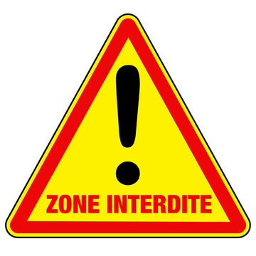 cryptogramme danger particulier zone interdite, PNG sur fond transparent