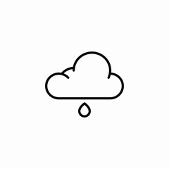 partly cloudy icon sign vector