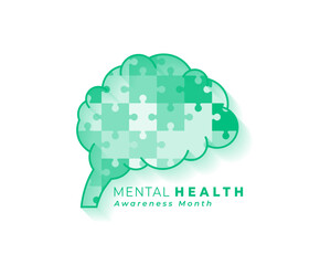 mental health treatment concept background design