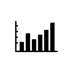 Pencil Drawing Bar Chart for Business Analysis and Data Visualization