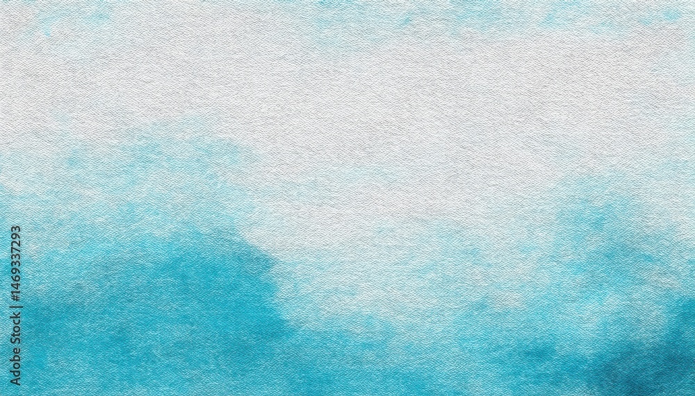 Aufkleber aqua watercolor texture on canvas for web background, branding, print design or artistic layout with