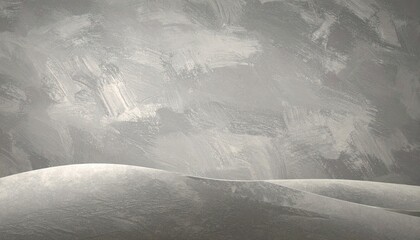 Abstract desert landscape minimalist art digital creation calm environment wide perspective modern concept