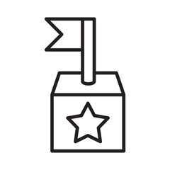 Target achievement icon. Goal symbol. Icon symbol of aim, success, accuracy, bullseye, dart target. Vector thin line design.