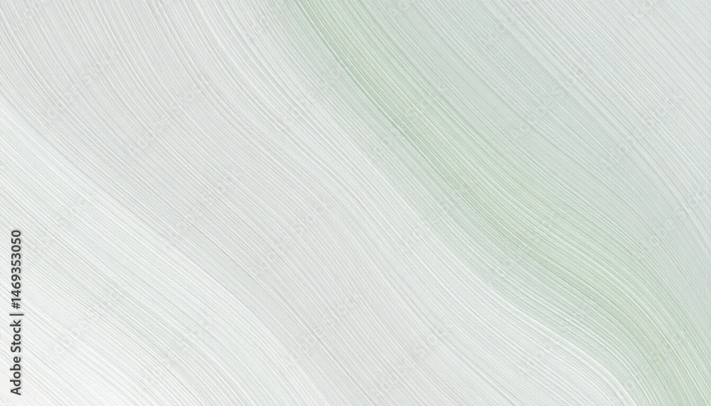 Poster abstract swirl patterns digital art white and green color palette calm environment aerial view moder