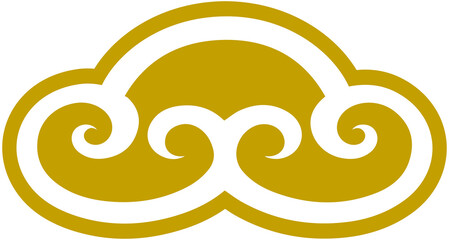 Obraz premium Chinese Auspicious Ruyi Symbol 