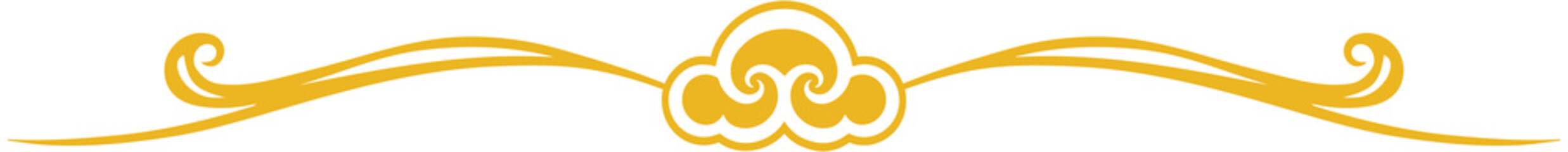 Oriental Ornament Divider Line
