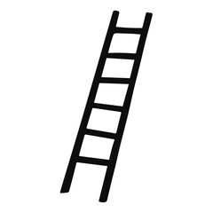Ladder silhouette