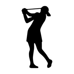 golfer silhouette