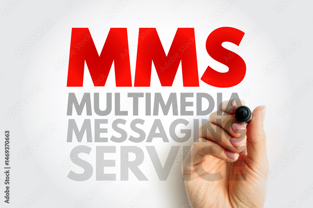 Poster mms multimedia messaging service - standard way to send messages that include multimedia content to 