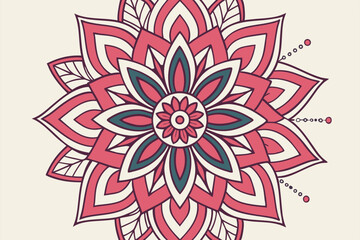 99 a detailed, vibrant, colorful, symmetrical, floral, mandala, digital art, 3d render, studio lighting, photorealistic