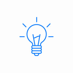 bright idea icon sign vector