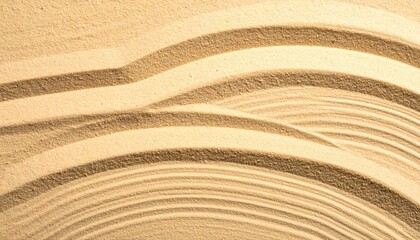 Abstract sand patterns desert landscape close-up photography warm tones top-down view natural texture for artistic inspiration