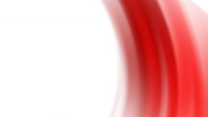 Red white abstract background, wave on white canvas a simple and captivating design featuring a gentle flow of layered red hues, creating a modern visual experience. 