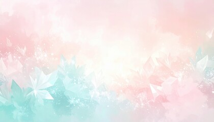 Calming abstract art design digital space visual artwork tranquil environment soft color palette serenity concept