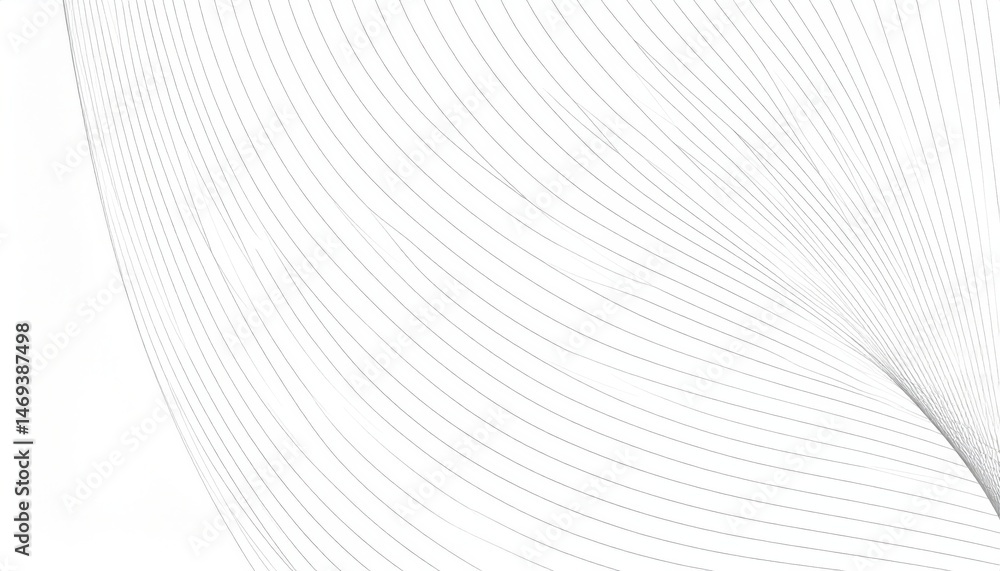 Poster dynamic flowing lines abstract art digital creation minimalist design modern aesthetic close-up visu