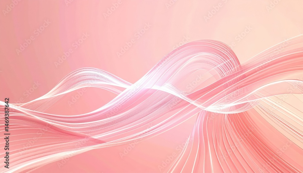 Poster dynamic flowing design abstract background digital art soft colors aesthetic appeal conceptual visua