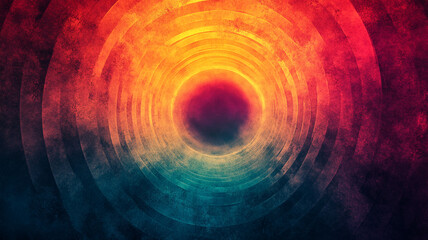 abstract background with colorful circles