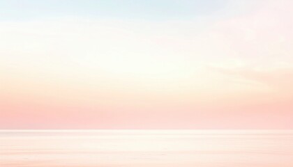 Tranquil sunset reflection over serene ocean coastal landscape natural beauty peaceful view