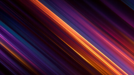 Diagonal streaks of purple, orange, and blue hues create a vibrant, dynamic abstract image suitable as a background or wallpaper, suggesting movement and energy