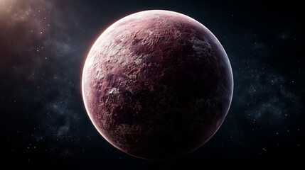 Obraz premium Large planet in space