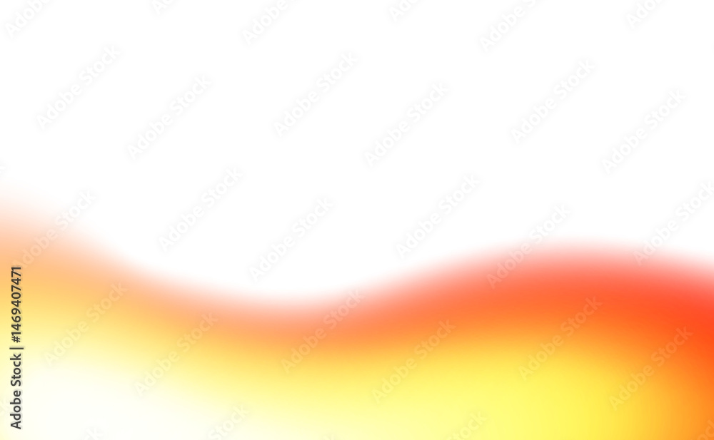 Poster abstract glowing color gradients shape effect on transparent background. vibrant multicolored blurre