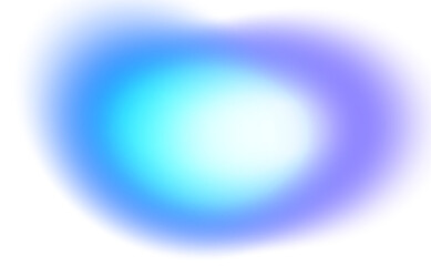 Abstract glowing color gradients shape effect on transparent background. Vibrant multicolored blurred gradient shaped effect background used for graphics use. Glowing neon colors effect, grungy.