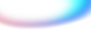 Abstract glowing color gradients shape effect on transparent background. Vibrant multicolored blurred gradient shaped effect background used for graphics use. Glowing neon colors effect, grungy.