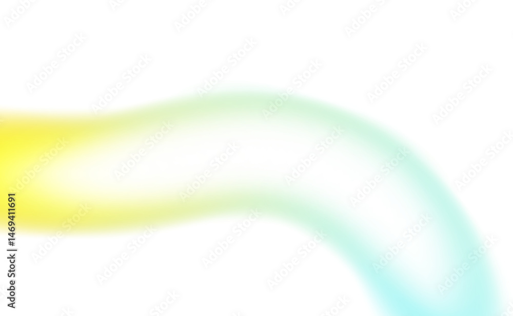 Poster abstract glowing color gradients shape effect on transparent background. vibrant multicolored blurre