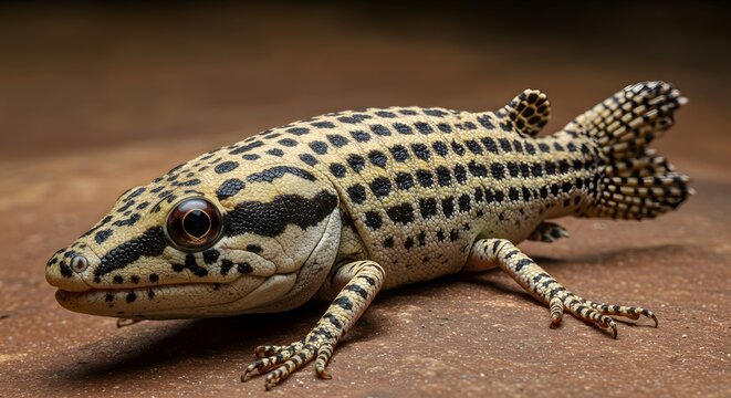 Hybrid Lizard Fish Creature
