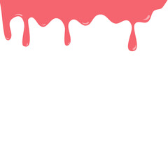 Fototapeta premium Paint Dripping Liquid Aesthetic