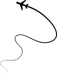 Airplane routes, travel, tracing, flight. Business concept