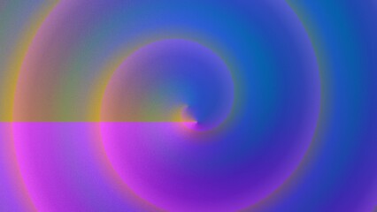 Pastel spiral abstract art with gradient hues