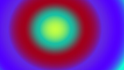Concentric circles of vibrant, blurred colors (6)