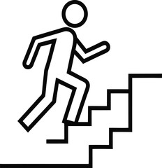 running man silhouette