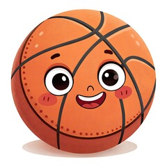 basketball player cartoon