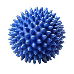spiky muscle roller ball on white shadowless whi
